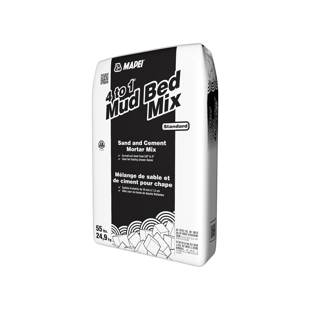 4 to 1 Mud Bed Mix