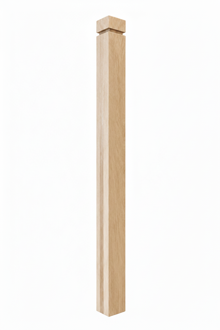 Poteaux de bois franc 3 x 3 x 48po