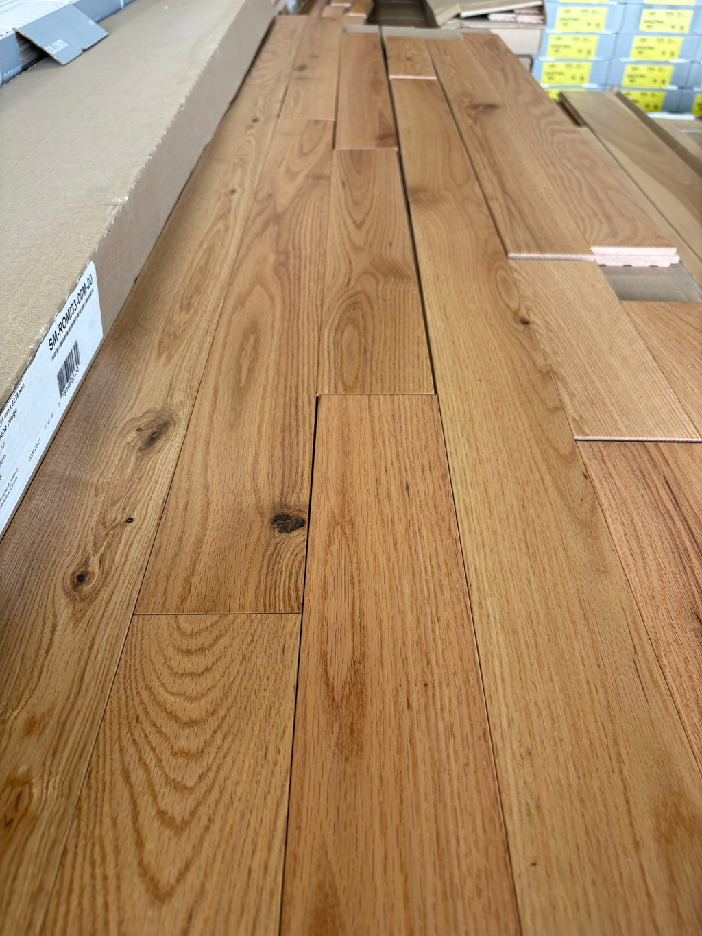 Chêne rouge Naturel 3 1/4 grade Millrun