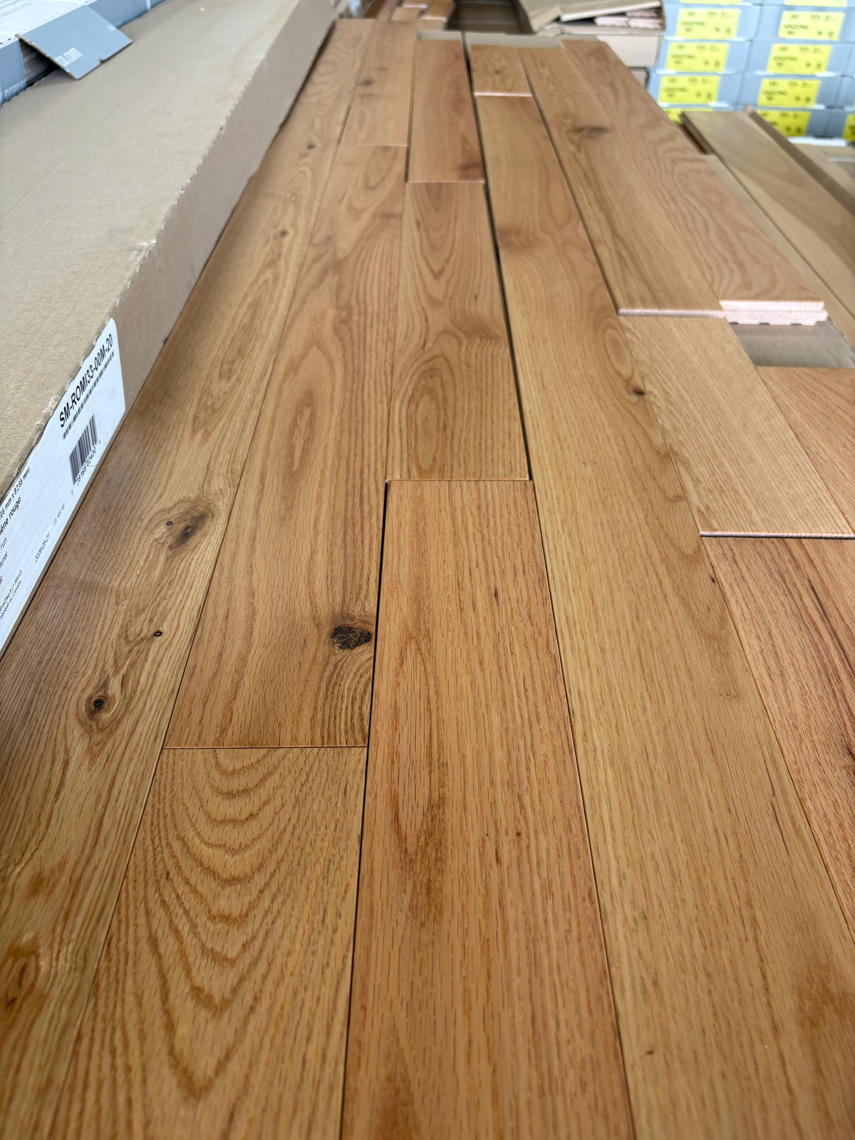 Chêne rouge Naturel 3 1/4 grade Millrun