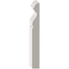 MDF Pré-peint 5 1/2 x 5/8 x 14' Coloniale