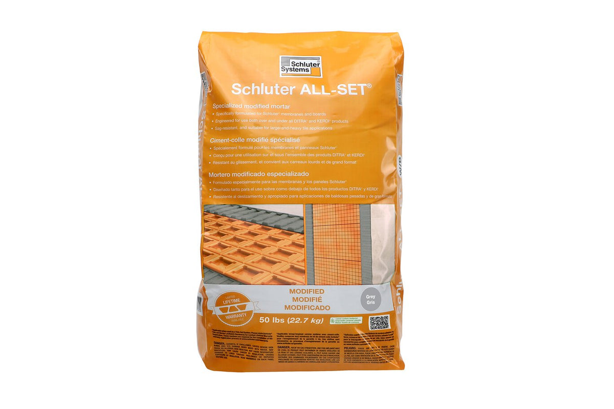 Schluter ALL-SET® Ciment-colle modifié spécialisé